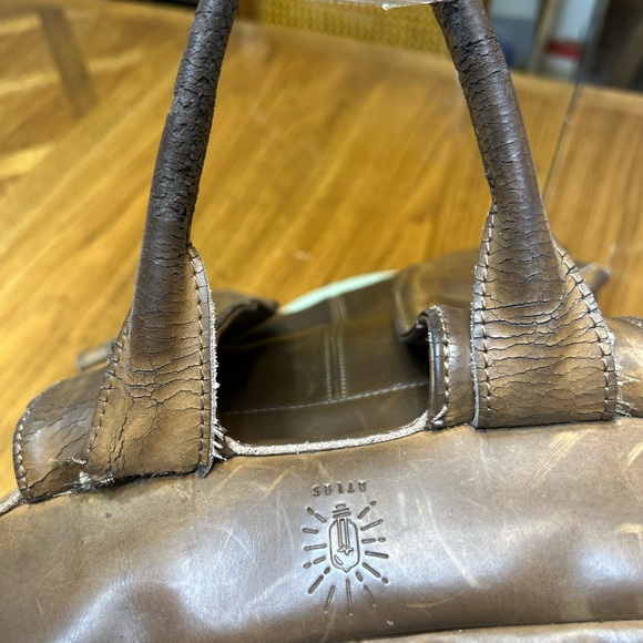 Brown Leather Backpack - Picture 13 of 16